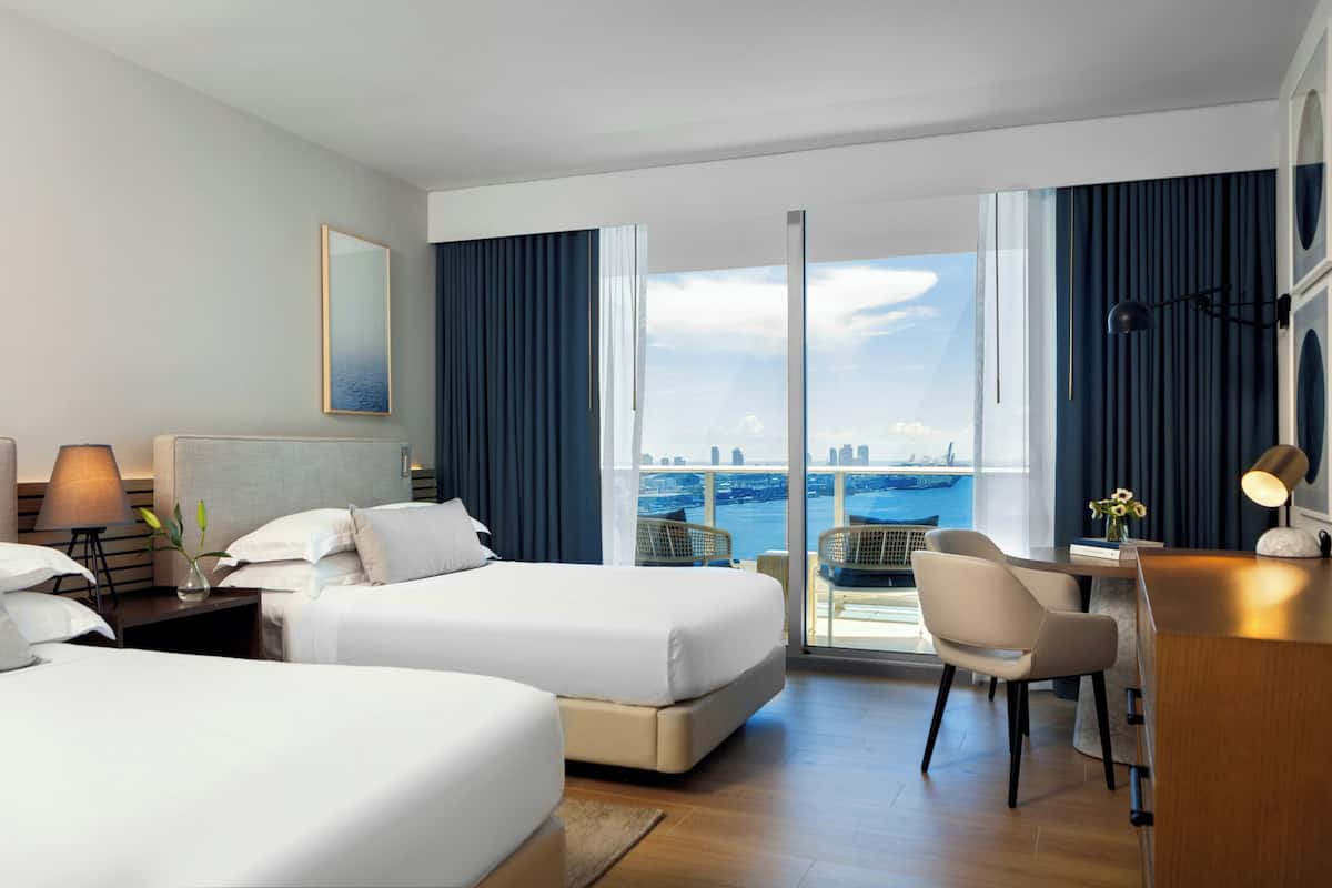 Premium bedding, pillow-top beds, minibar, in-room safe