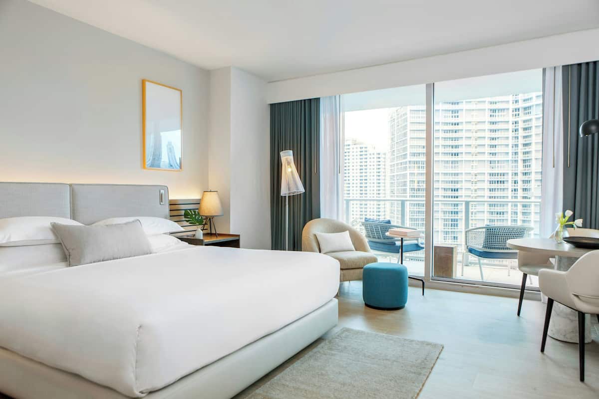 Premium bedding, pillow-top beds, minibar, in-room safe