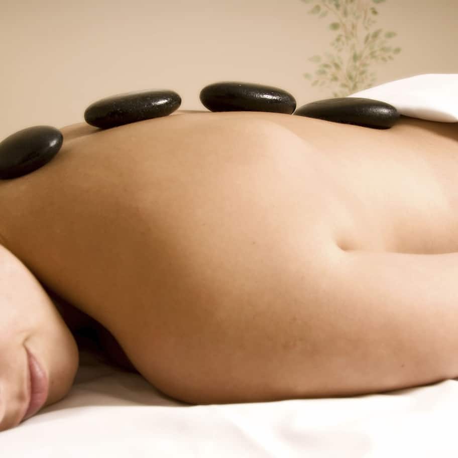 Sauna, body treatments, hot stone massages, deep-tissue massages