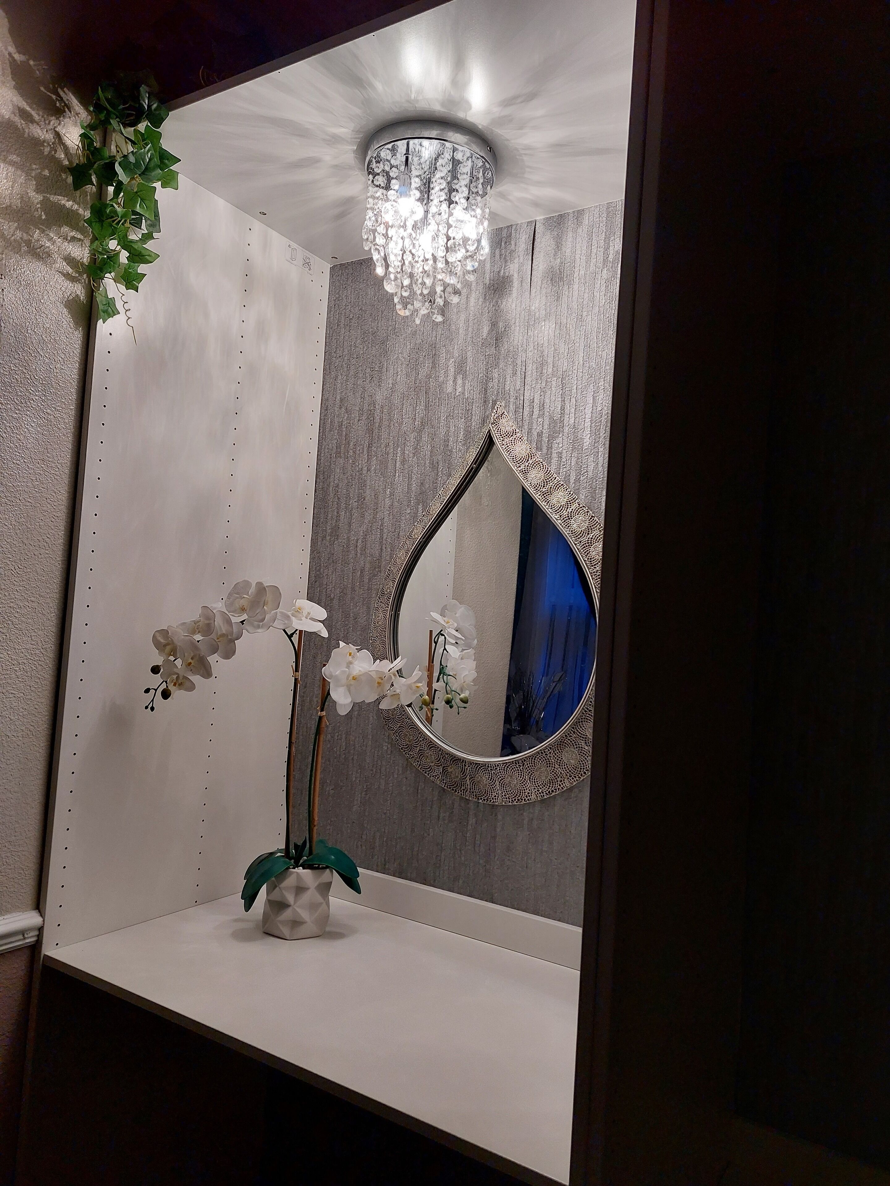 room 3 | laptop workspace, blackout curtains, iron/ironing board, travel cot