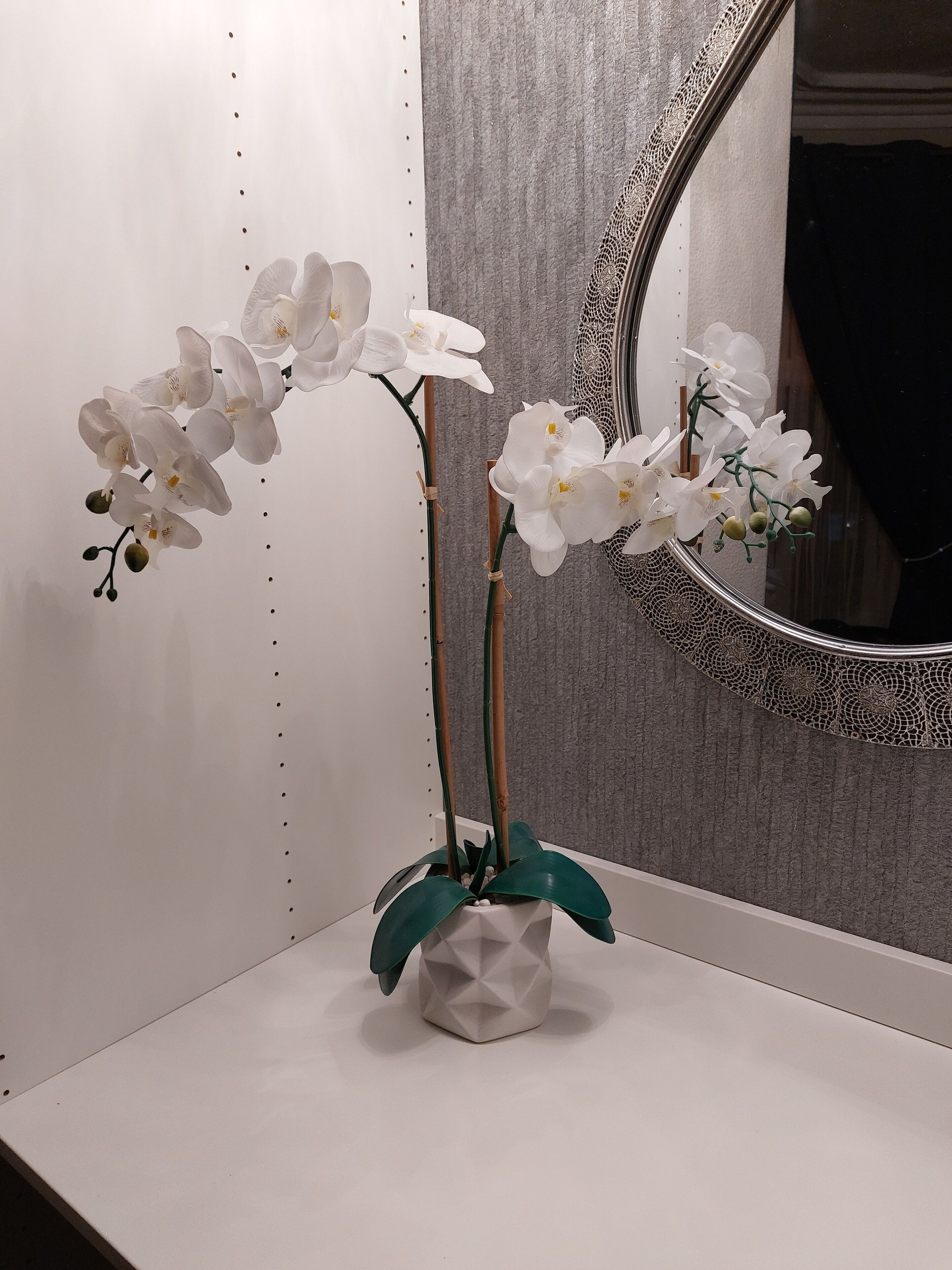 room 3 | laptop workspace, blackout curtains, iron/ironing board, travel cot