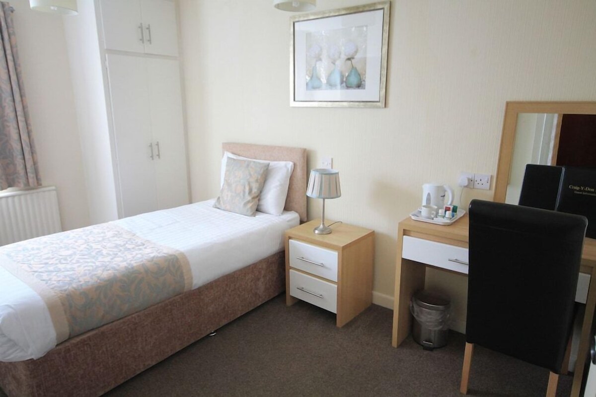 Desk, blackout drapes, WiFi (free), individually decorated