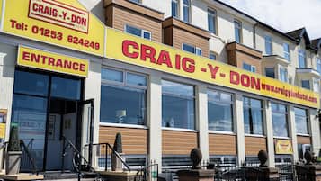 Fassade der Unterkunft