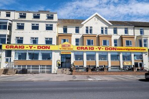 Fassade der Unterkunft