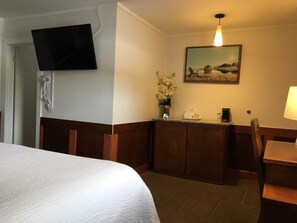 Premium bedding, free WiFi, bed sheets, alarm clocks