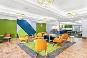 Sala de estar en el lobby