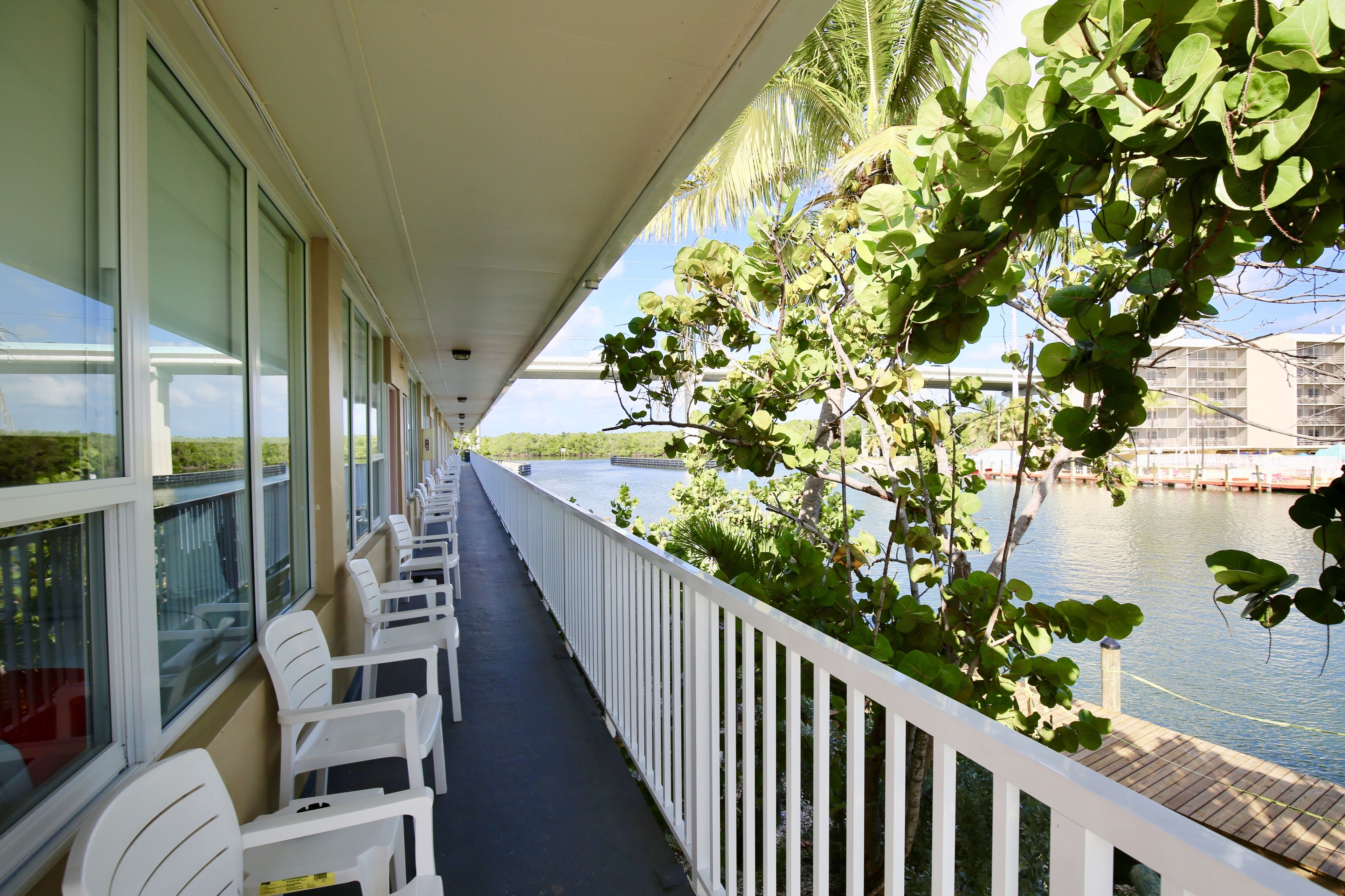 Uitzicht op het water