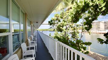 Uitzicht op het water