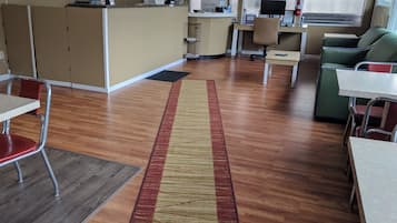 Zona de estar del vestíbulo