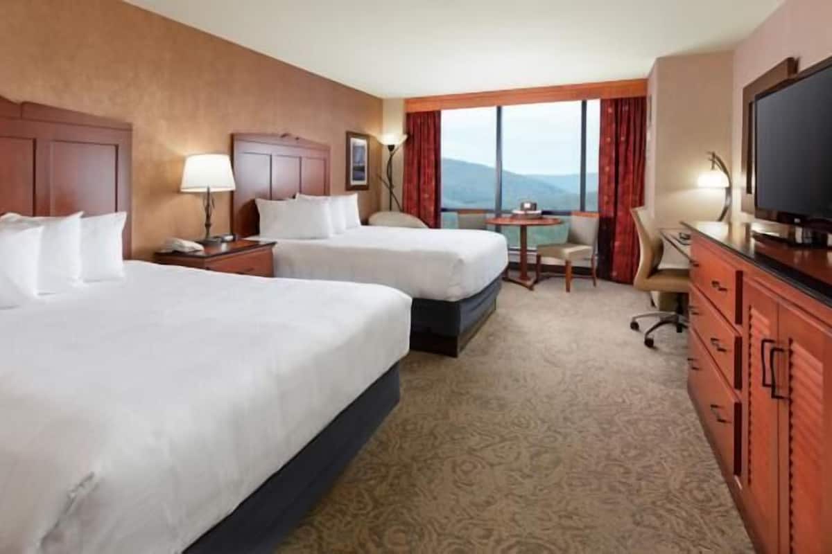 In-room safe, desk, blackout curtains, iron/ironing board