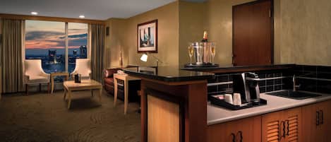 In-room safe, desk, blackout drapes, iron/ironing board