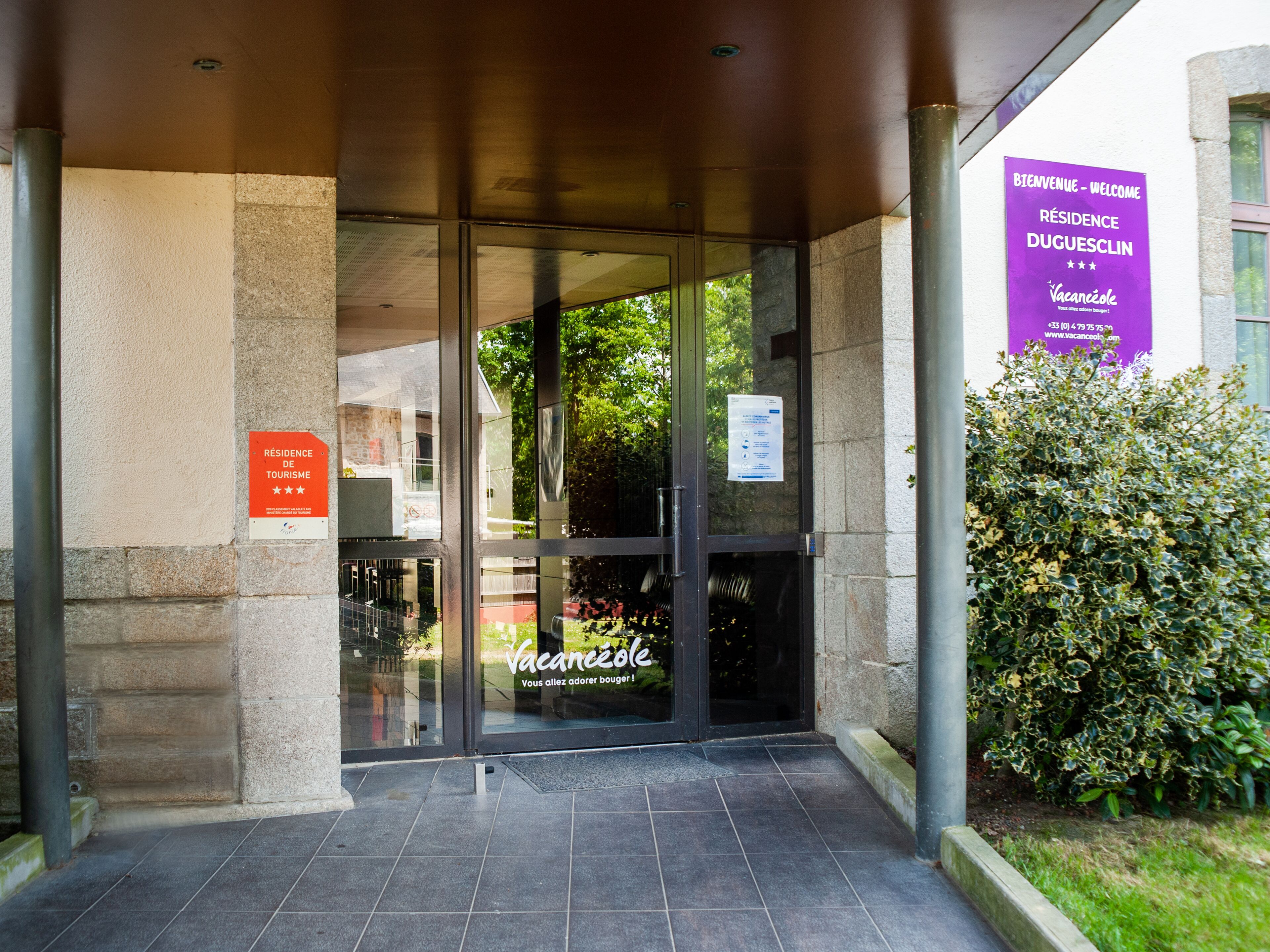 Fassade der Unterkunft