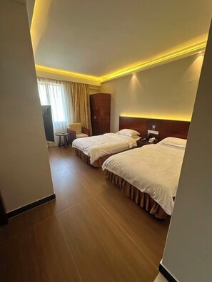 Business Twin Room | Minibar, soundproofing, rollaway beds, free WiFi - Pazhou Hotel (Guangzhou)