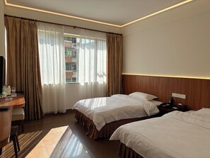 Business Twin Room | Minibar, soundproofing, rollaway beds, free WiFi - Pazhou Hotel (Guangzhou)