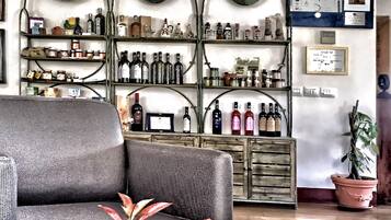 Zona de estar del vestíbulo