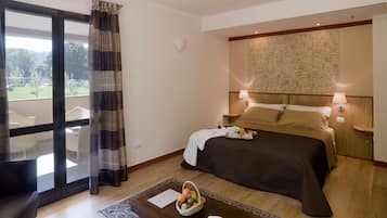 Chambre Double Deluxe (SPA access) | Couette en duvet d'oie, coffres-forts dans les chambres