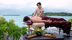 Behandelingskamers voor koppels, lichaamsbehandelingen, Thaise massages