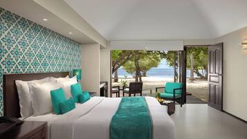 Deluxe Beach Villa with Premium All Inclusive | Down comforters, minibar, in-room safe, individually decorated