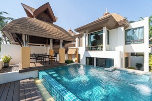 Villa, Strandblick, Pool