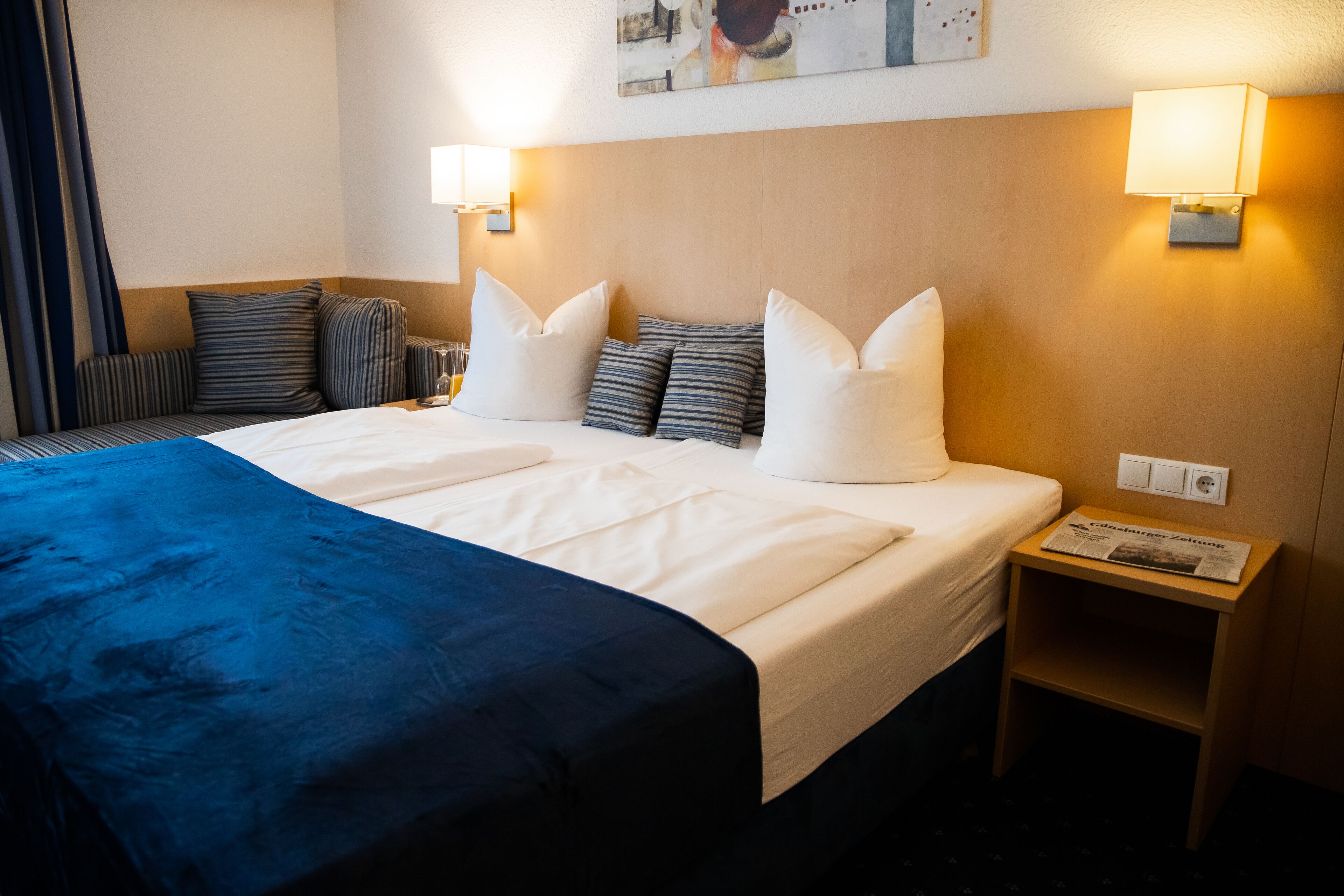 Classic-Doppelzimmer zur Einzelnutzung | Allergikerbettwaren, Daunenbettdecken, Minibar, Zimmersafe