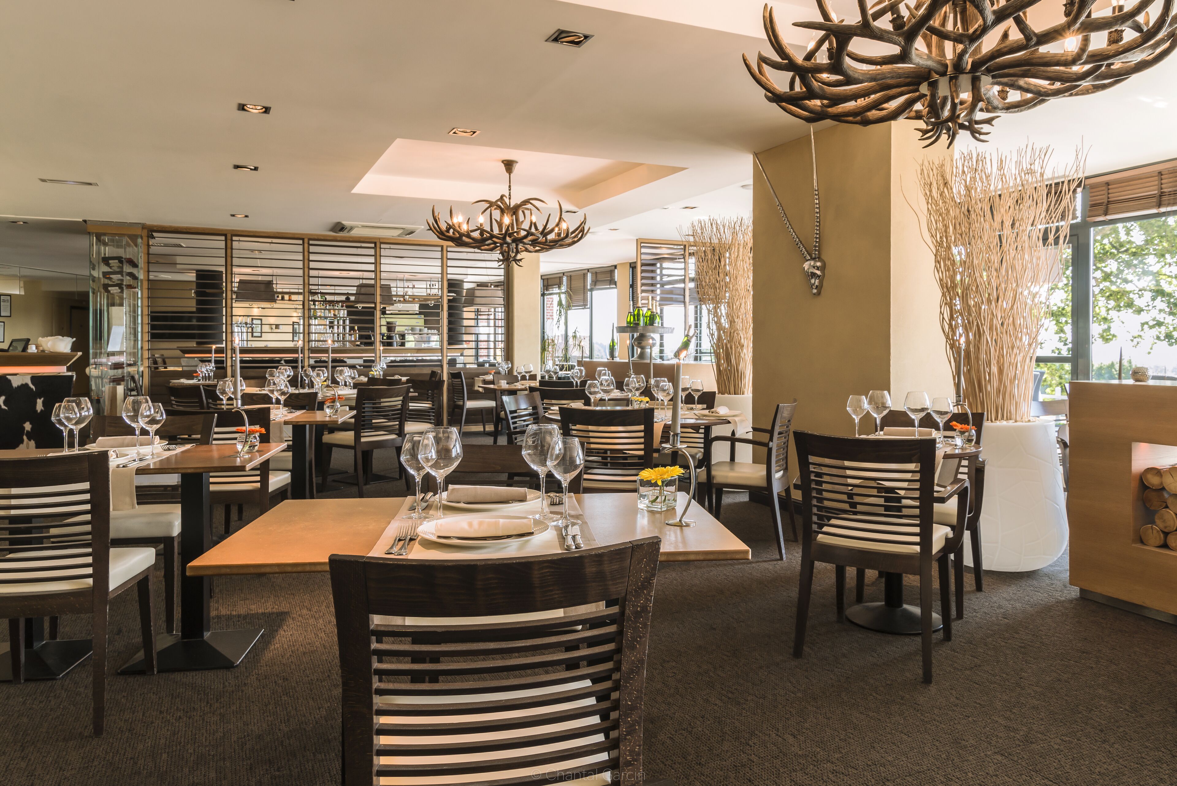 breakfast, lunch, dinner served; regional cuisine, golf course views