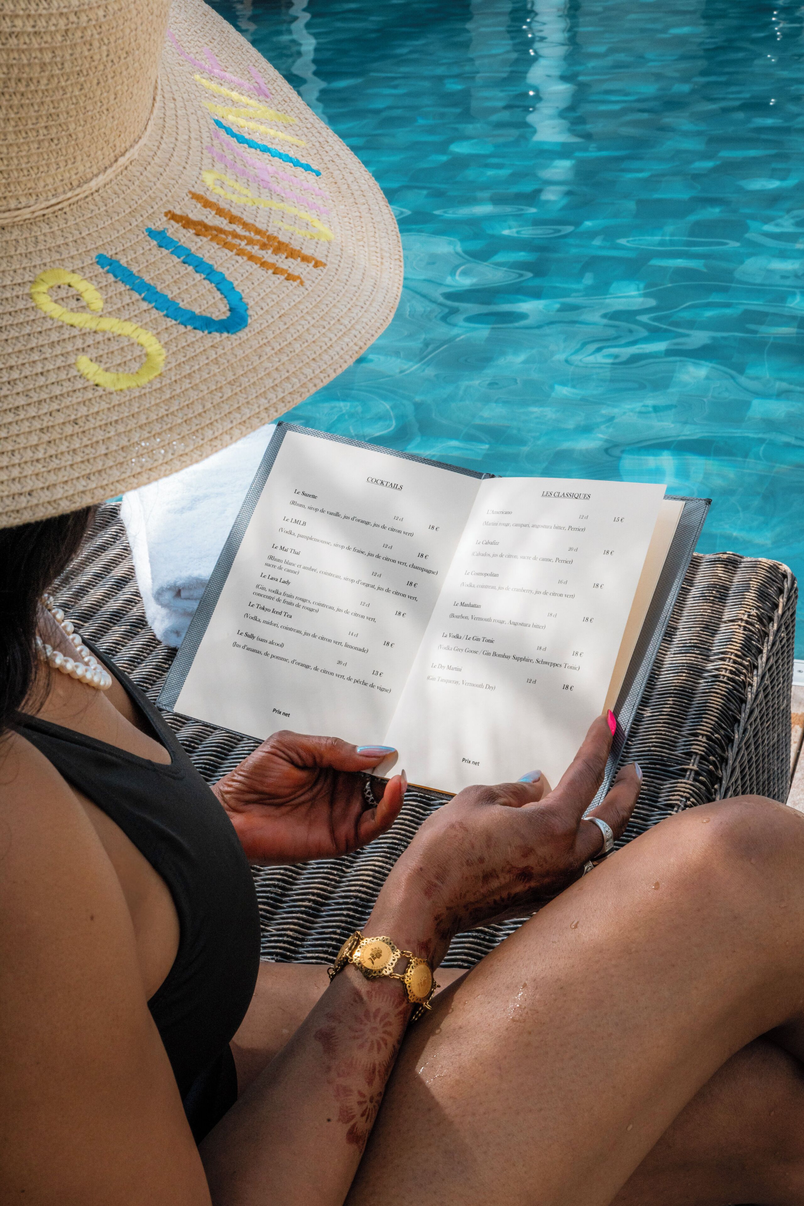 indoor pool, open 8:00 am to 10:30 pm, free pool cabanas, pool loungers