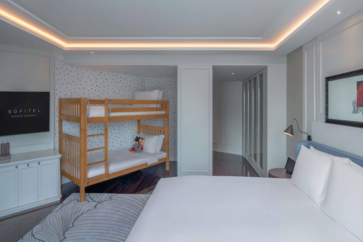 FAMILY ROOM, 1 King Size Bed & Bunk Bed | 1 개의 침실, 고급 침구, 오리/거위털 이불, 셀렉트 컴포트 침대