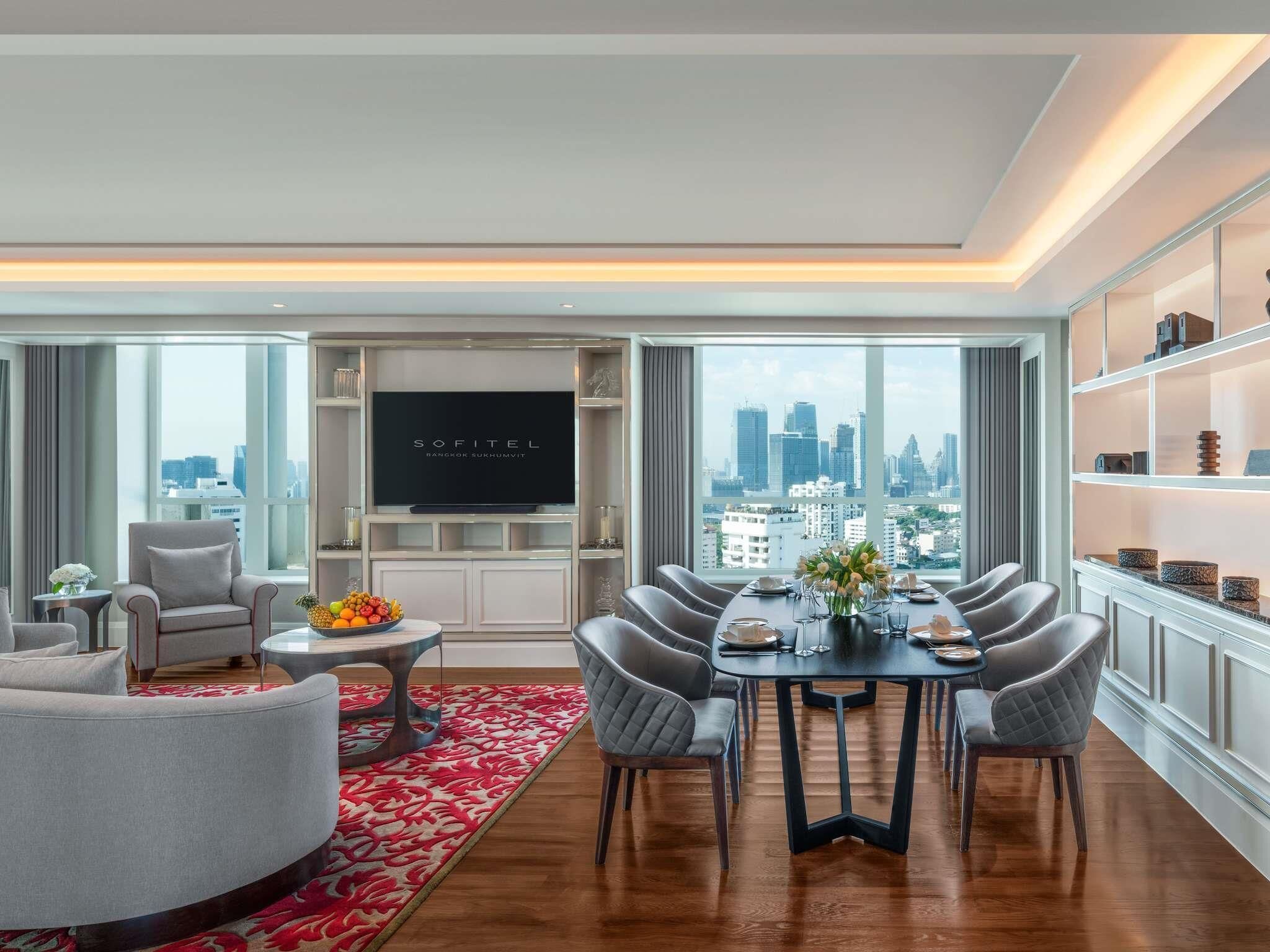 Club suite | Luxe beddengoed, donsdekens, Select Comfort-bedden, een minibar