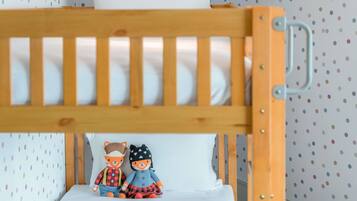 FAMILY ROOM, 1 King Size Bed & Bunk Bed | Premium bedding, down duvets, Select Comfort beds, minibar