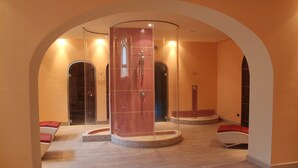Sauna, steam room, body treatments, hot stone massages, body wraps - Grand Hotel Palazzo Suite & Spa (Livorno)