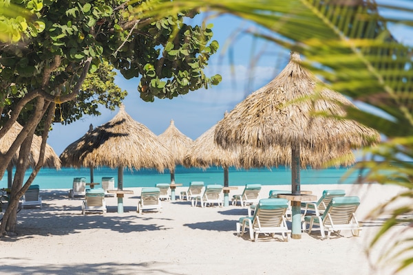 Beach nearby, white sand, free beach shuttle, free beach cabanas
