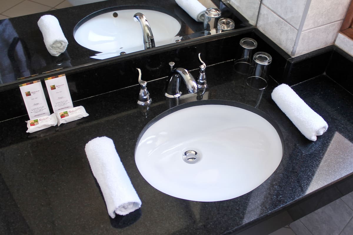 standard double room | bathroom amenities | rainfall showerhead, free toiletries, hair dryer, bidet