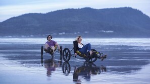 Beach nearby, white sand