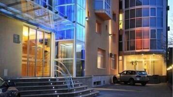 EntrĂ©e de lâhĂ©bergement