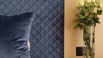 Executive Double Room | In-room safe, desk, laptop workspace, blackout drapes