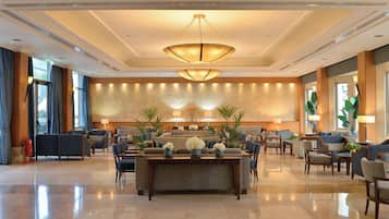 Sala de estar en el lobby