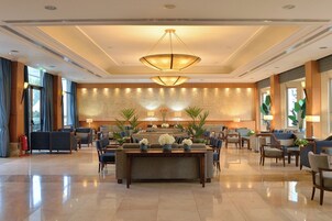 Sala de estar en el lobby