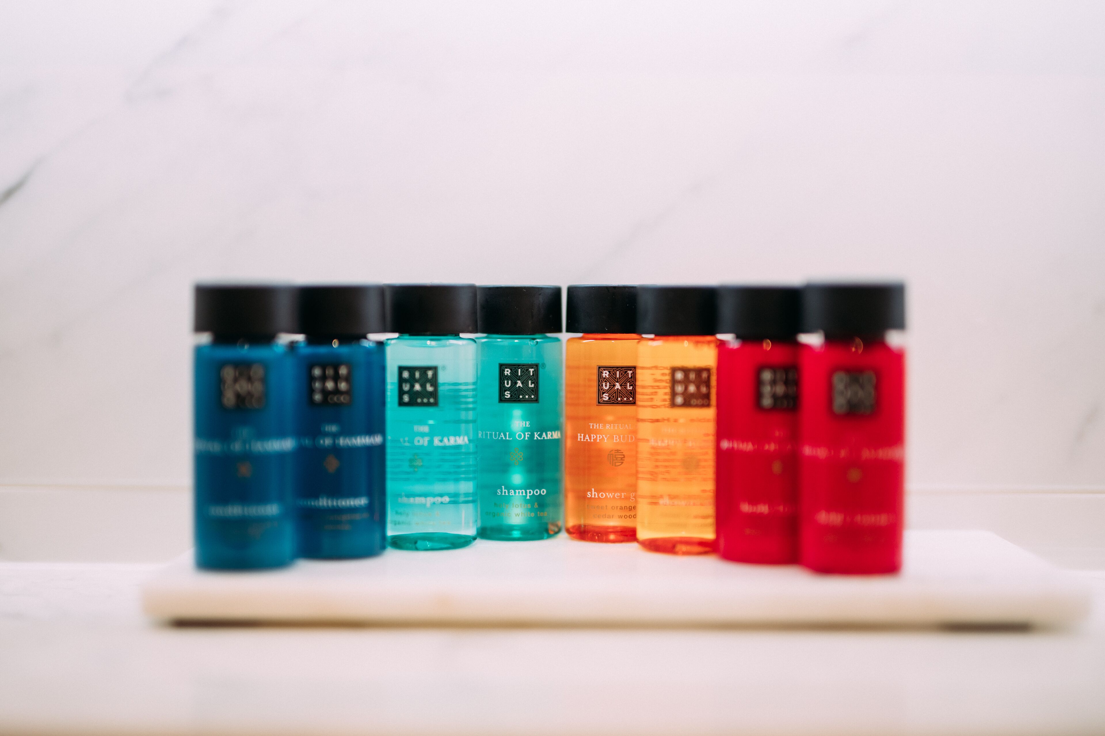 deluxe double room | bathroom | separate bathtub and shower, hair dryer, towels, soap