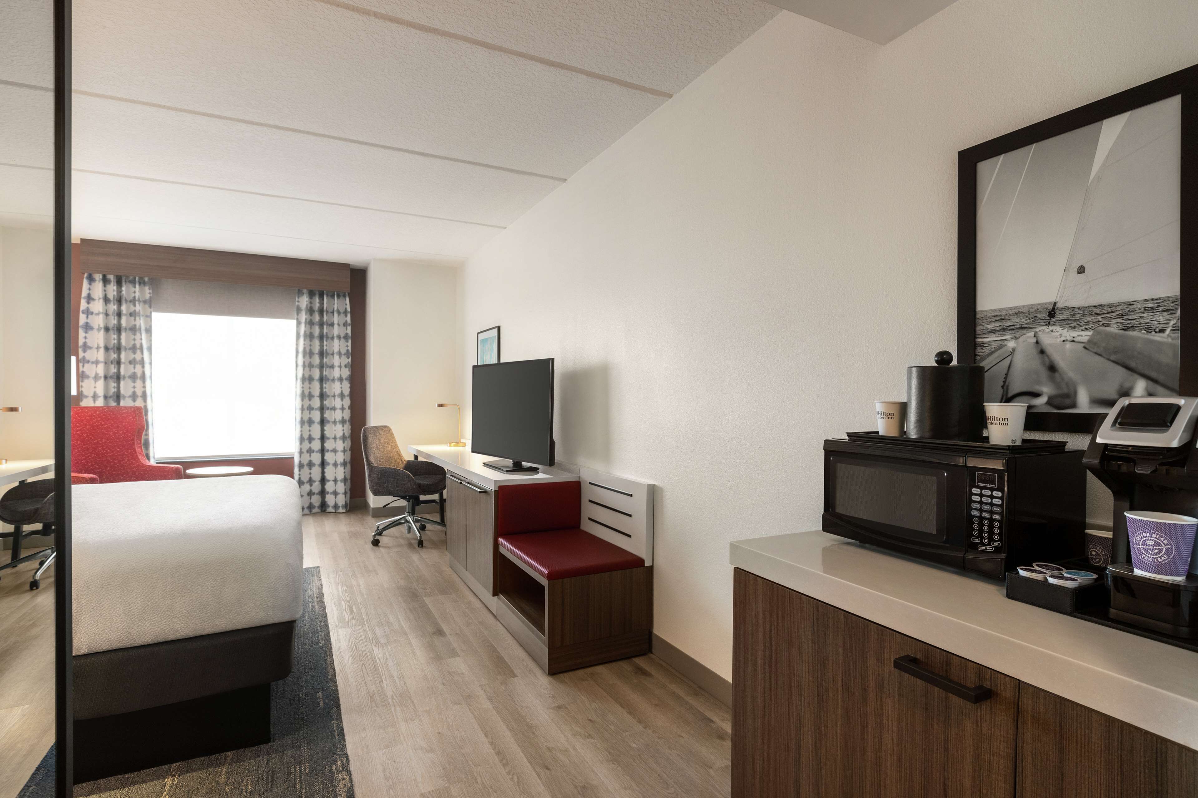 hypo-allergenic bedding, minibar, iron/ironing board