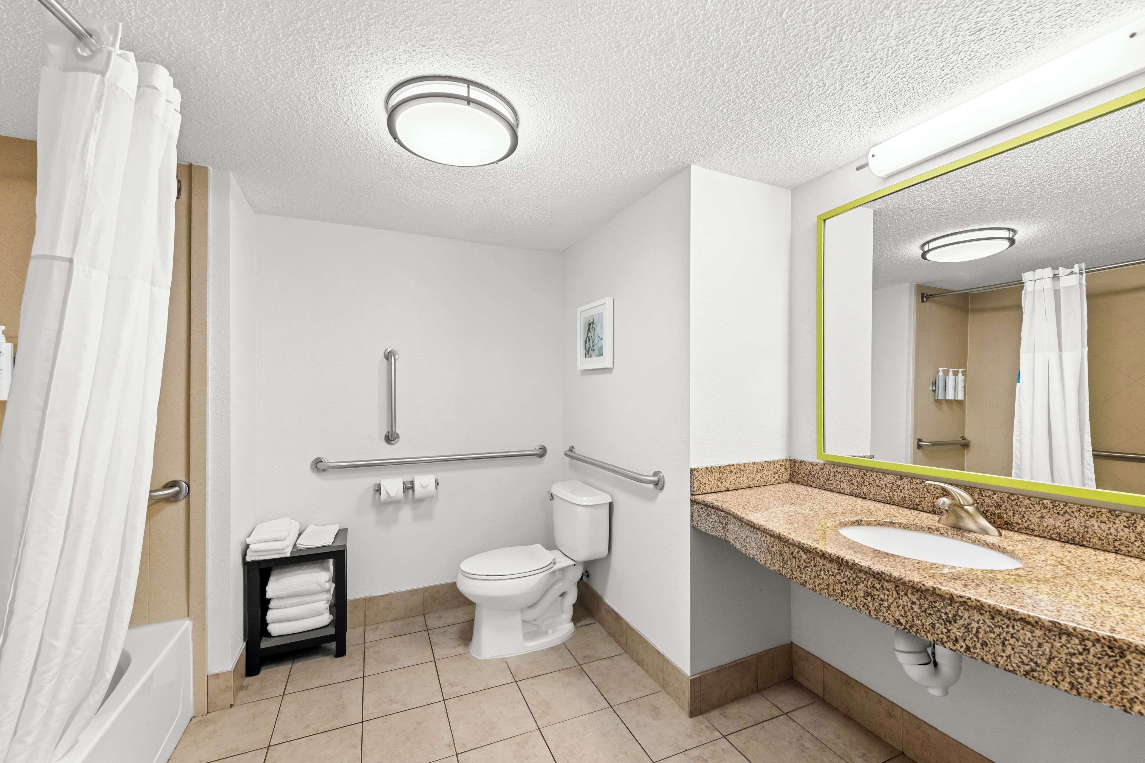 room, 2 queen beds, accessible, bathtub | bathroom | free toiletries, hair dryer, towels