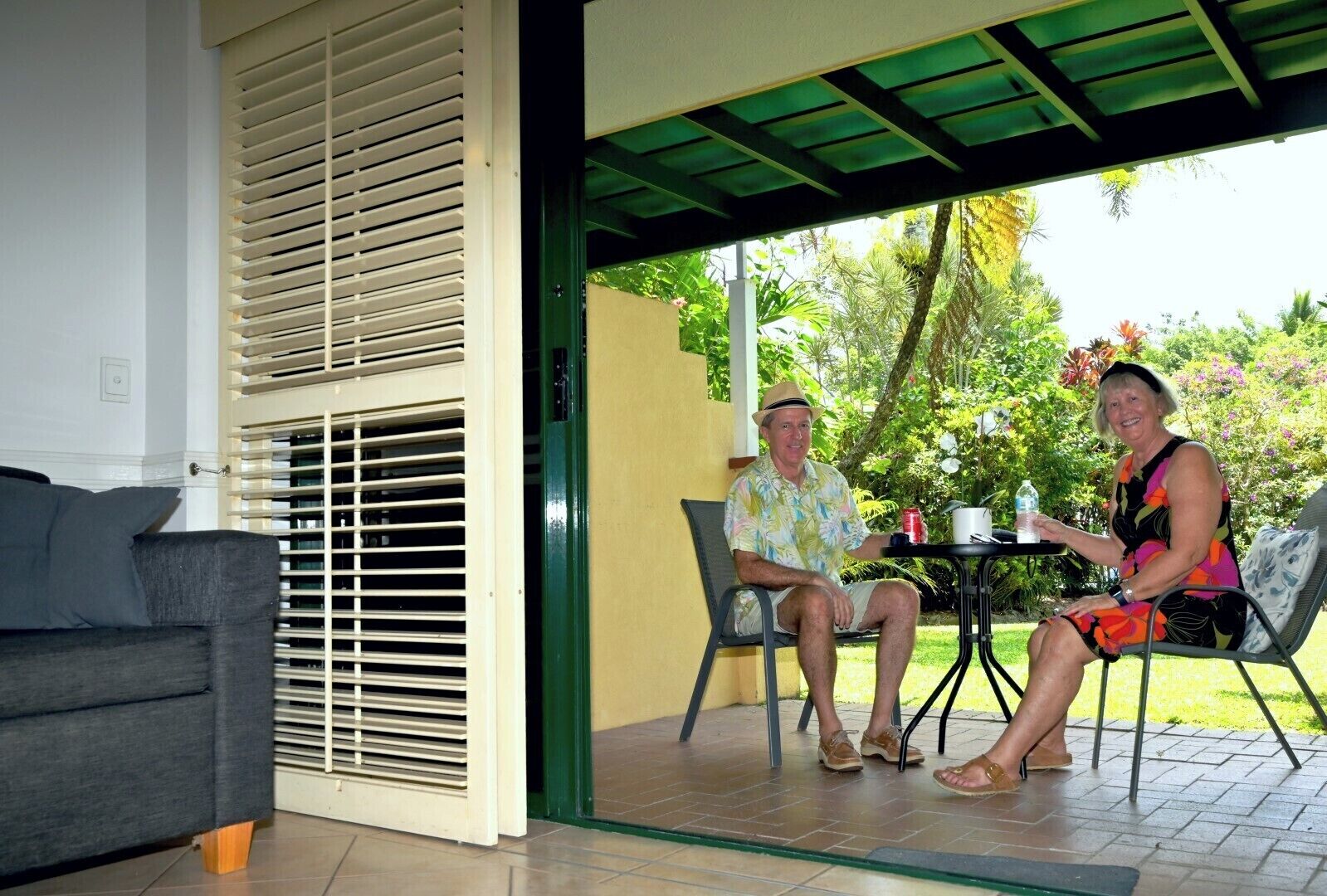 Appartement Standard, 1 chambre (Partial sea view - Garden View) | Terrasse/patio