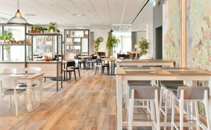 Serveert diner, internationale gerechten