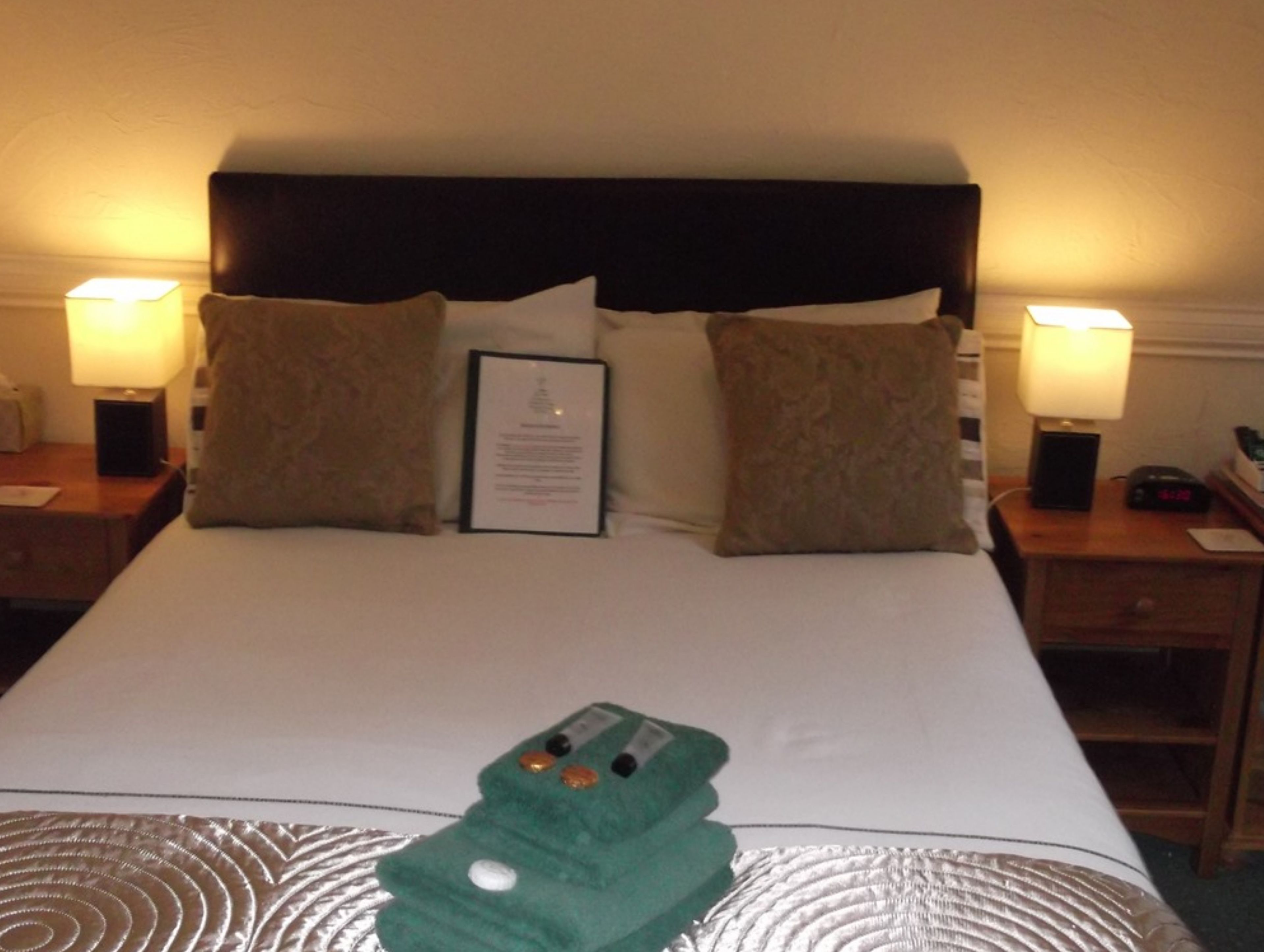 iron/ironing board, free wifi, bed sheets