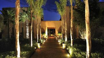 Entrada de la propiedad