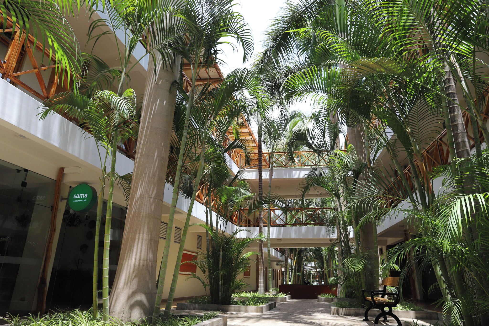 Kart over overnattingsstedet