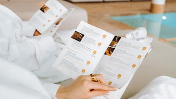 Behandlingsrum til par, sauna, boblebad, tyrkisk bad/hammam