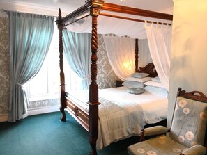 Chambre double, salle de bain attenante (Green Room - 4 Poster )