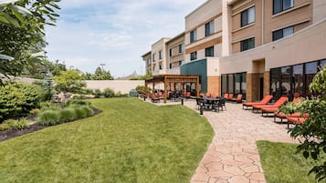 Uitzicht vanuit accommodatie