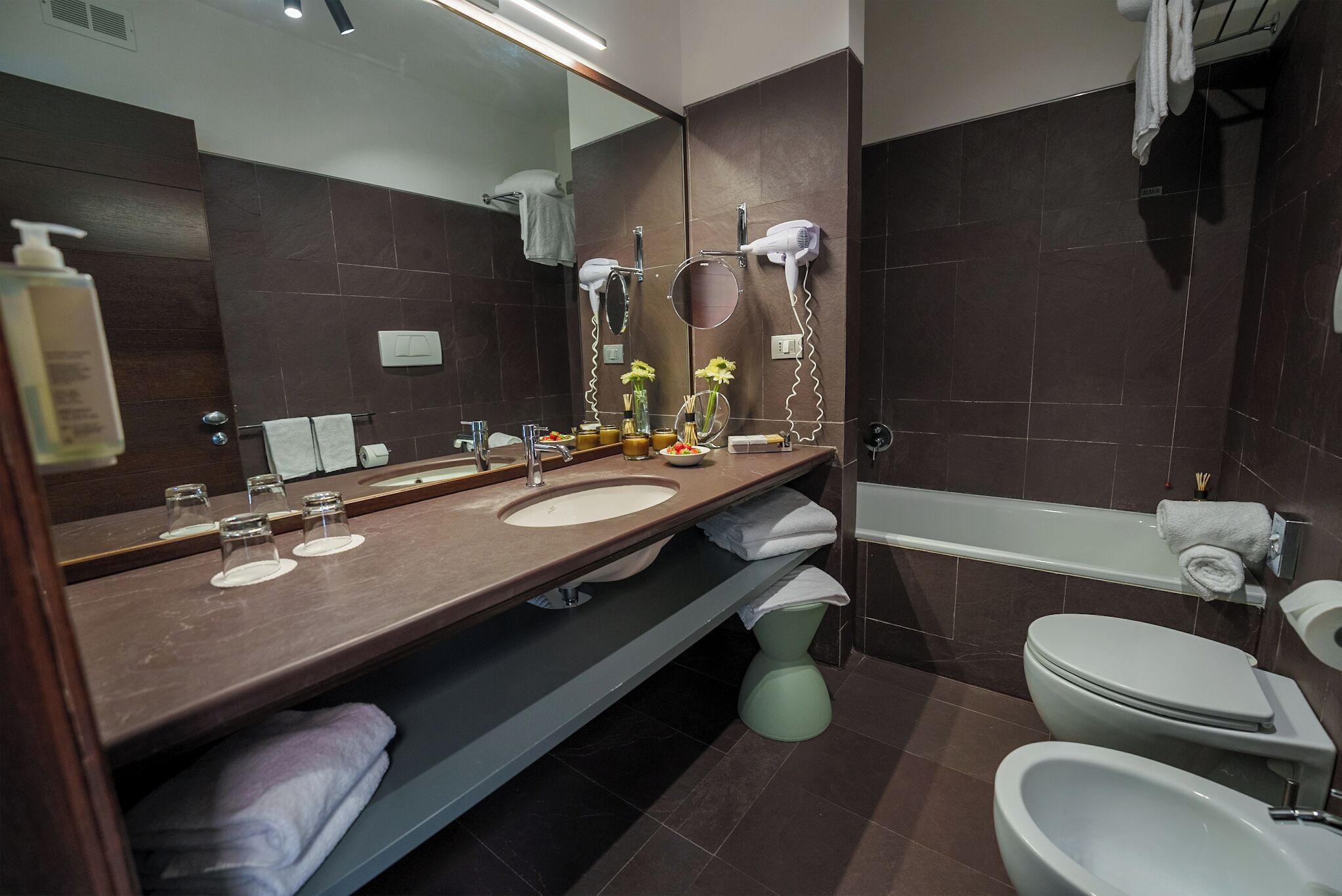 junior suite, 1 king bed | bathroom | shower, rainfall showerhead, free toiletries, hair dryer