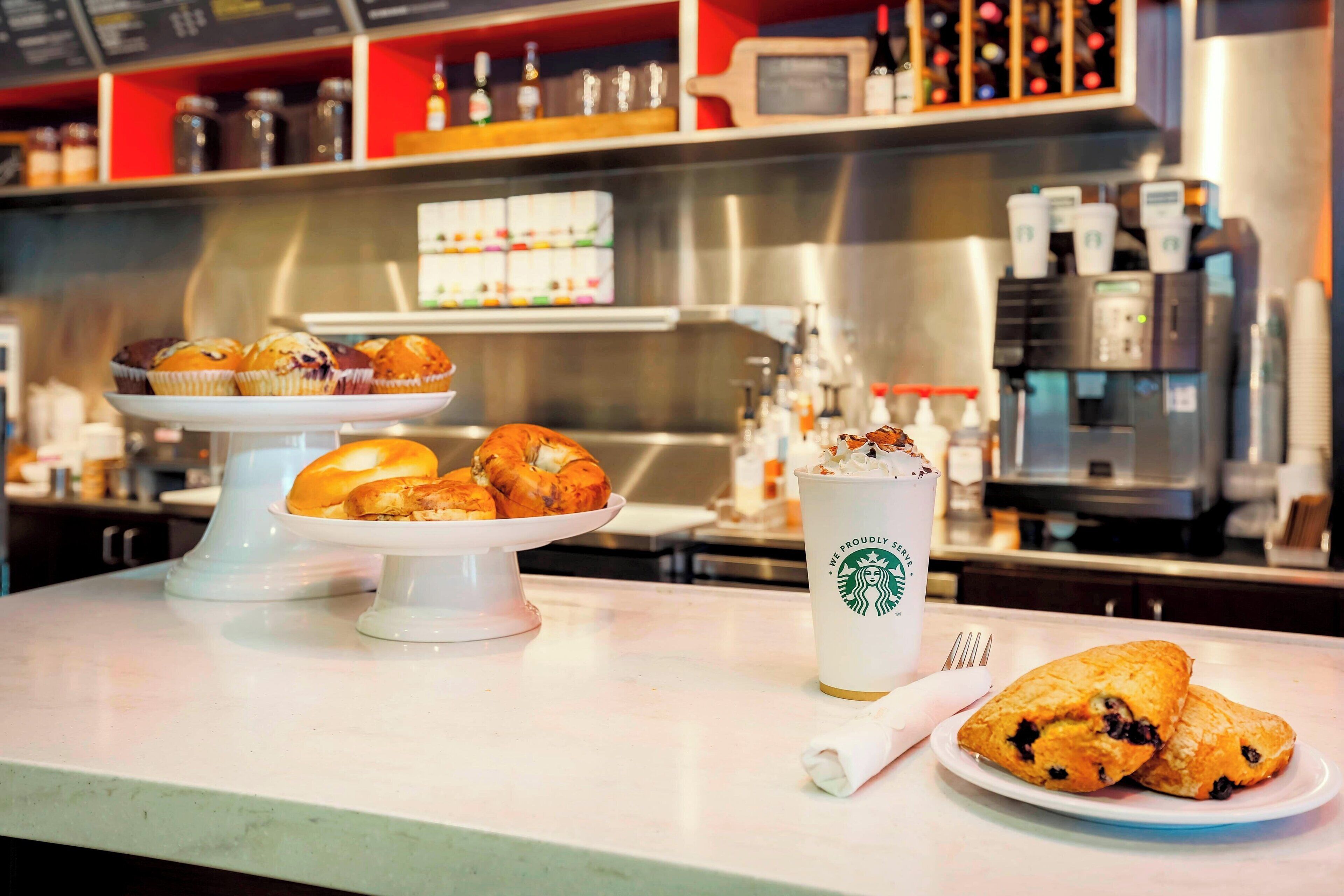 cooked-to-order breakfast for a fee